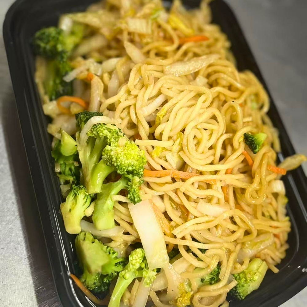 Vegetable stir‑fried noodles with fresh greens at Osaki Japanese Restaurant, a Japanese Restaurant in Hays