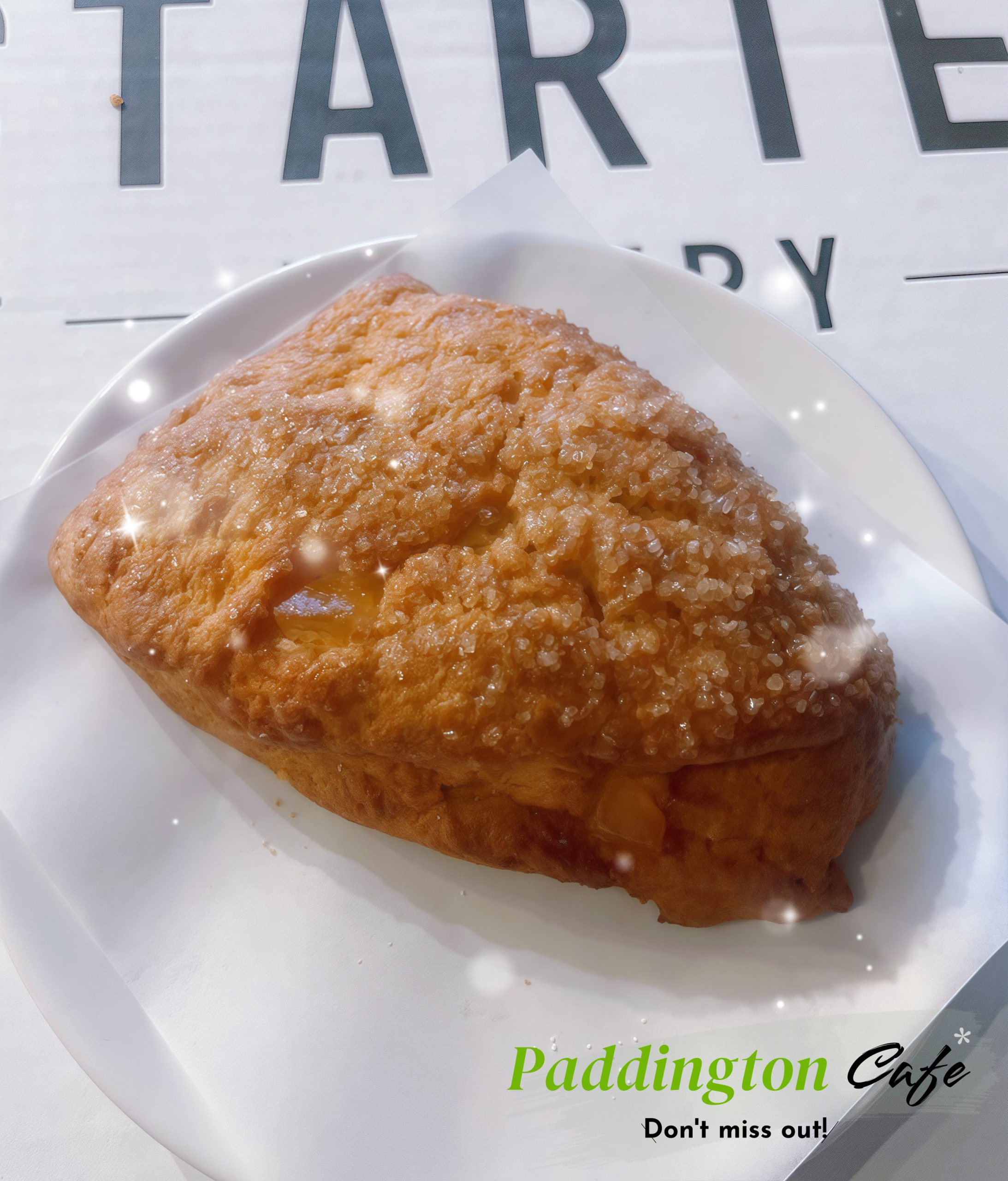 Ginger scone at Paddington Cafe in Oakland