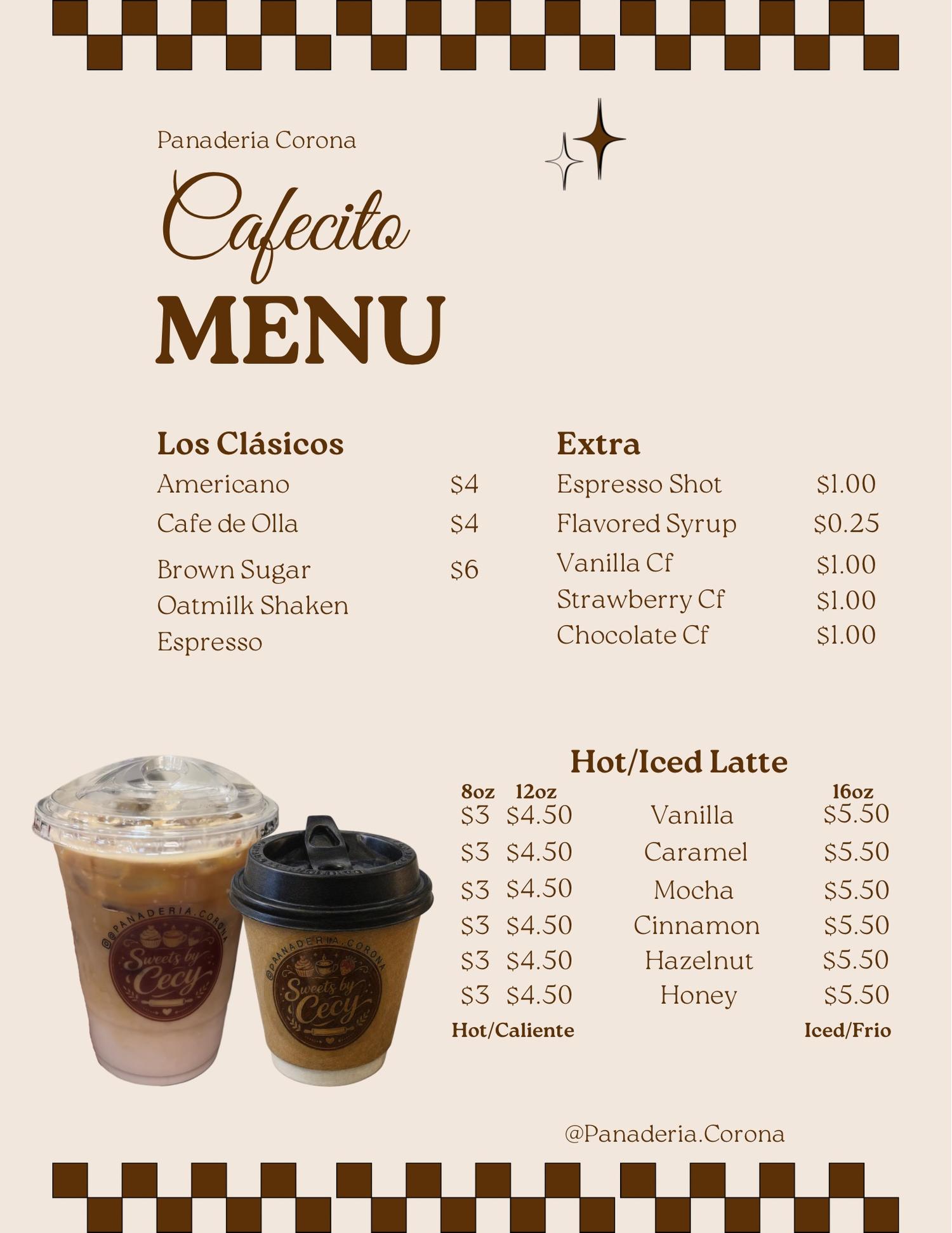 Restaurant menu 3, detailed description provided below