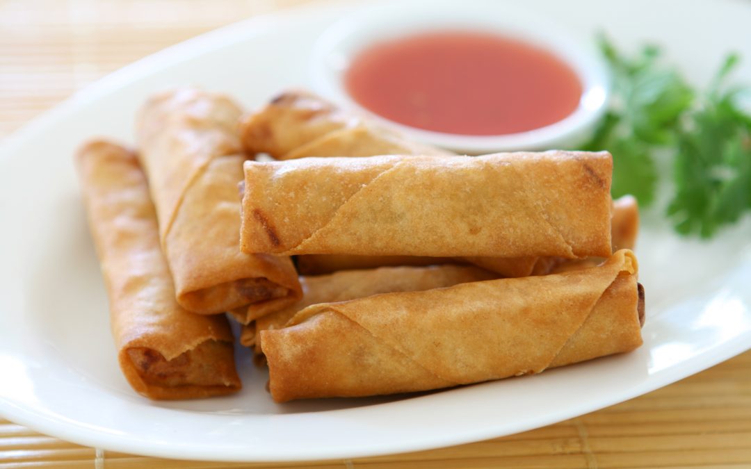 Egg rolls at Panda Asian Fusion in Freehold