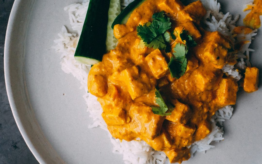Curry chicken at Panda Asian Fusion in Freehold