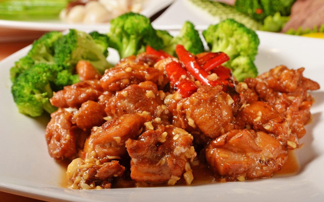 Governor Tso's chicken at Panda Asian Fusion in Freehold