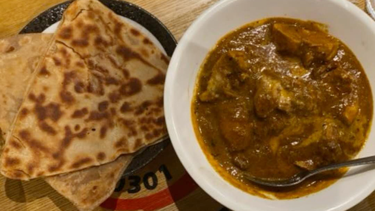 Smoky butter from Pangat, an Indian cuisine restaurant in Brooklyn