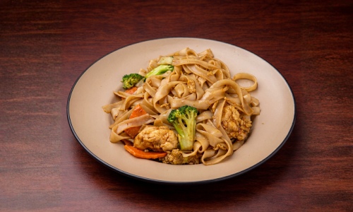 Drunken Noodles at Pan Gu Asian Bistro, Asian Restaurant in Denver