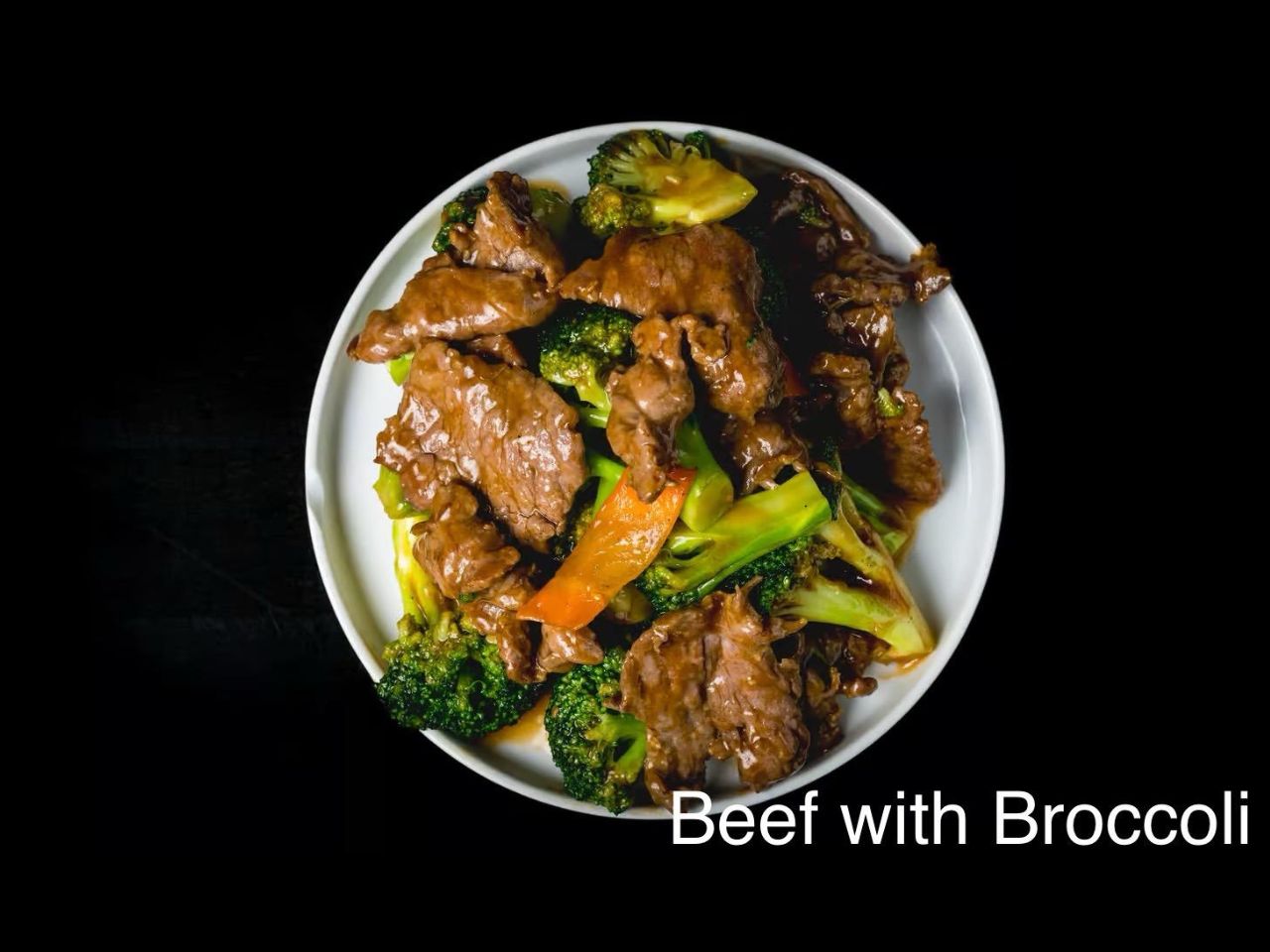 Beef with broccoli at Pan Pann, a Chinese Restaurant in Livonia