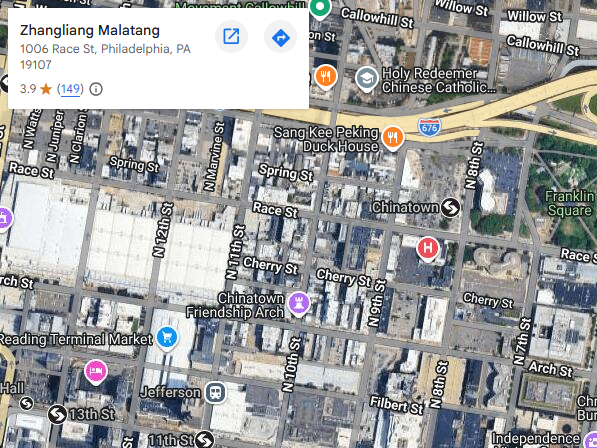 Location,1006 Race St, Philadelphia, PA 19107