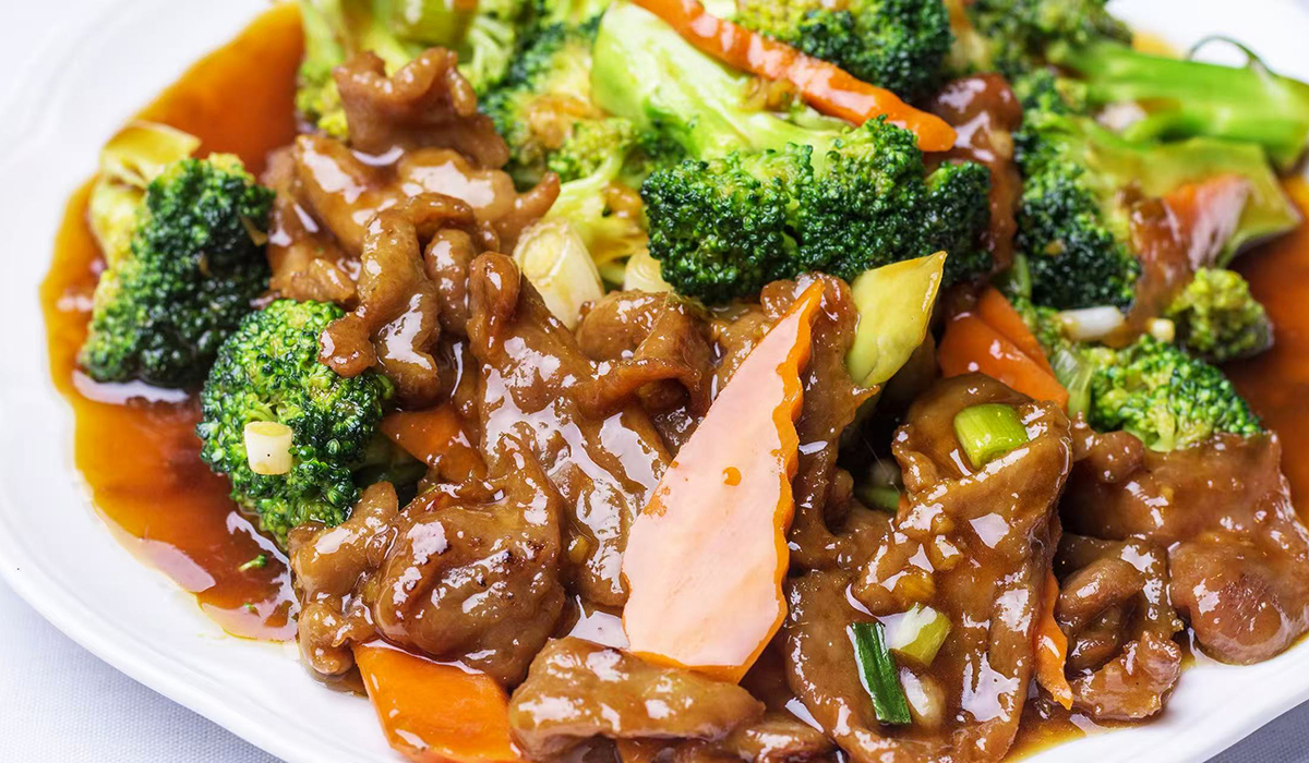 Peacock-Chinese-Restaurant-Broccoli-Beef-Anderson Broccoli Beef at Peacock Chinese Restaurant,a Chinese Restaurant in Anderson