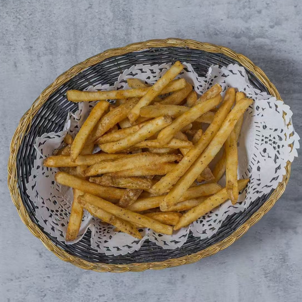 French fries at Mr ging chop suey, a Chinese restaurant in Chicago