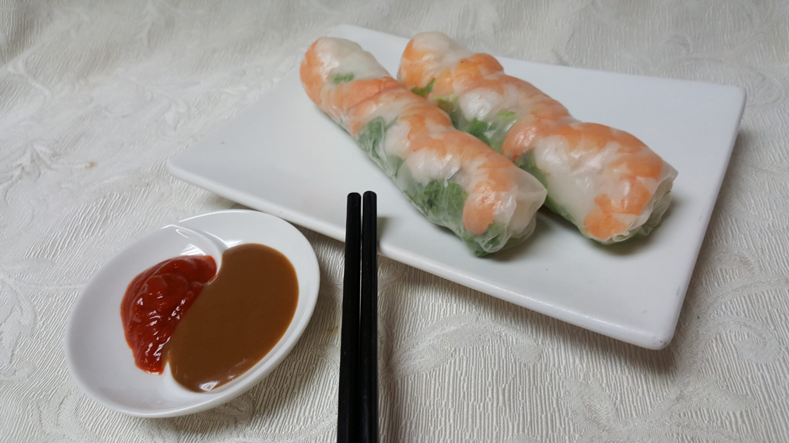 Fresh Spring Rolls at Pho & Banh Mi Saigonese, Vietnamese Restaurant in Wheaton