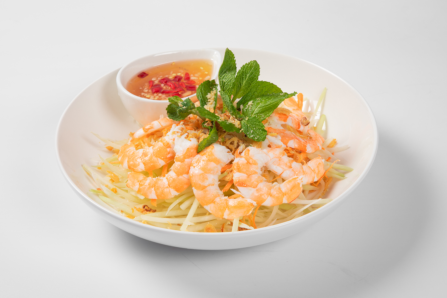 Shrimp Green Papaya Salad at Pho Fans, Vietnamese Restaurant in Smithtown