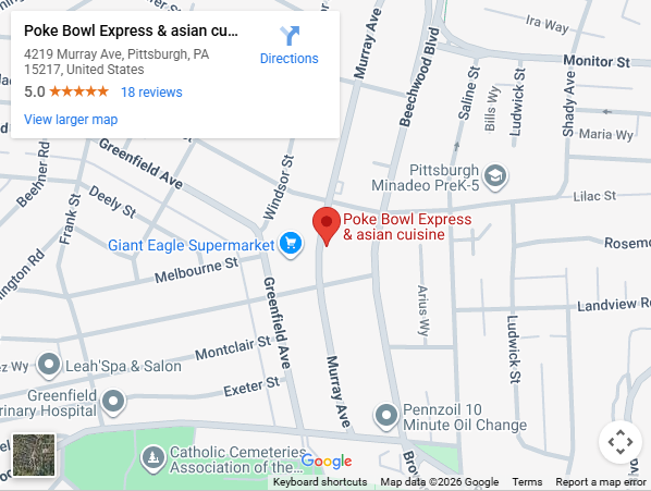 Location:4219 Murray Ave, Pittsburgh, PA 15217, United States