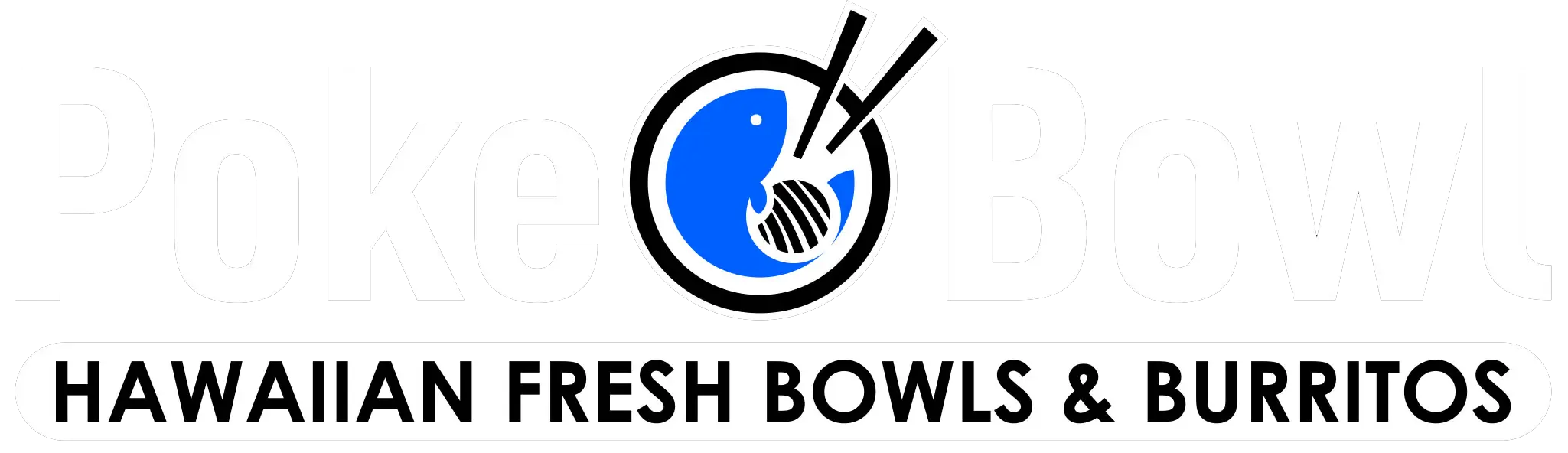 The logo of Poke Bowl Hawaiian restaurant in Algonquin