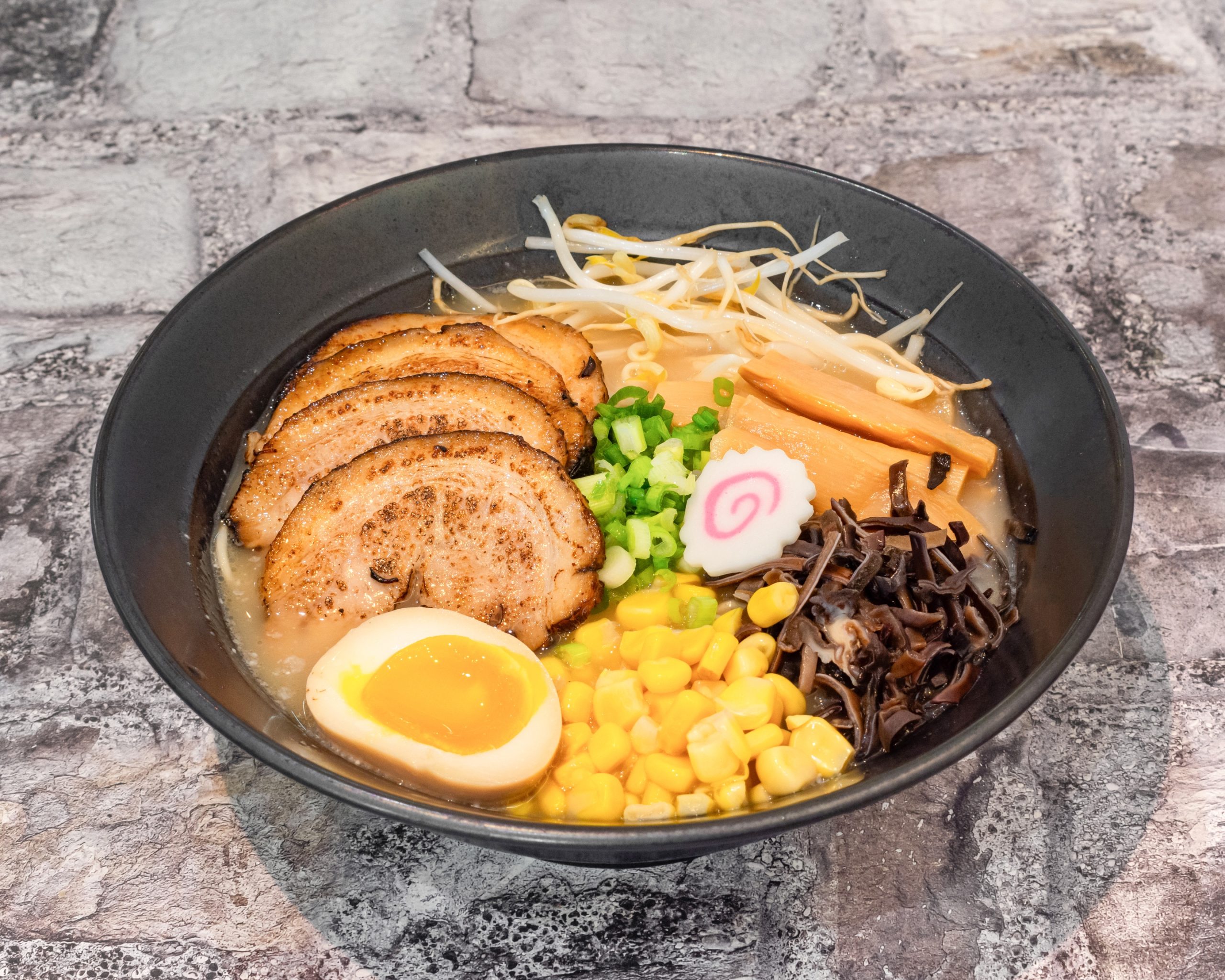 Tonkotsu ramen served at Poke Go Asian Restaurant in Ocala