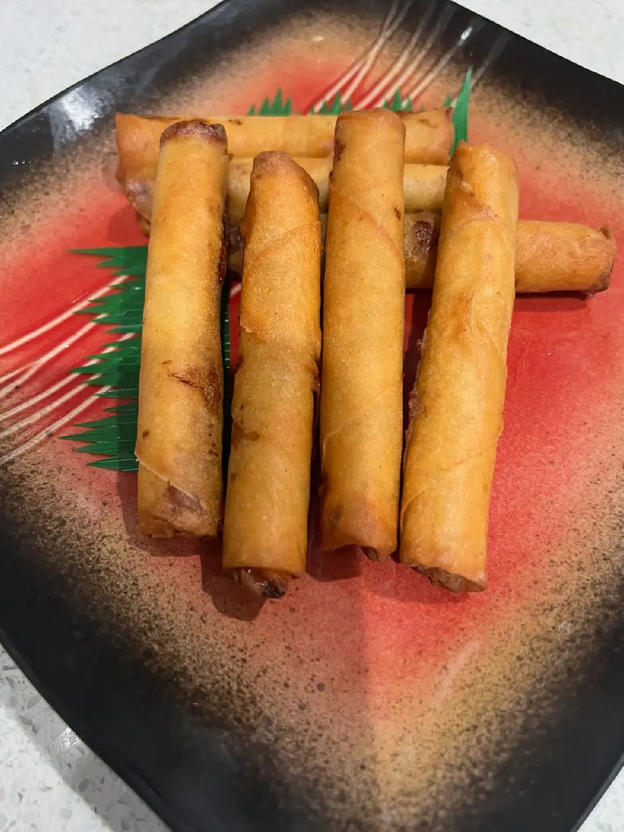Fried Spring Rolls at Poke Kitchen，a Poke Bowl and Sushi Restaurant in San Leandro
