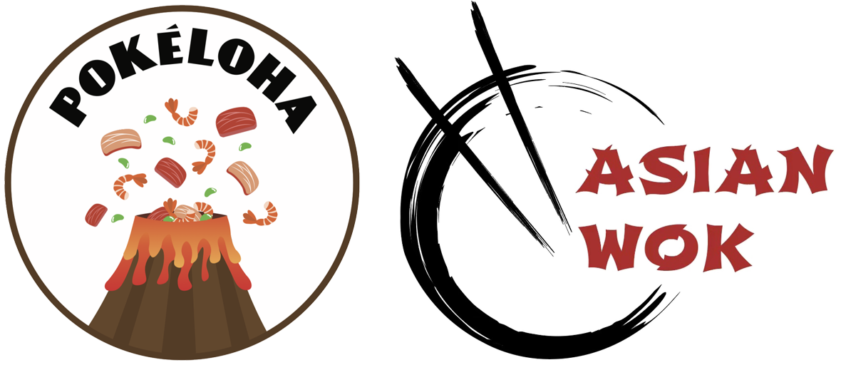 This is the Pokéloha restaurant logo
