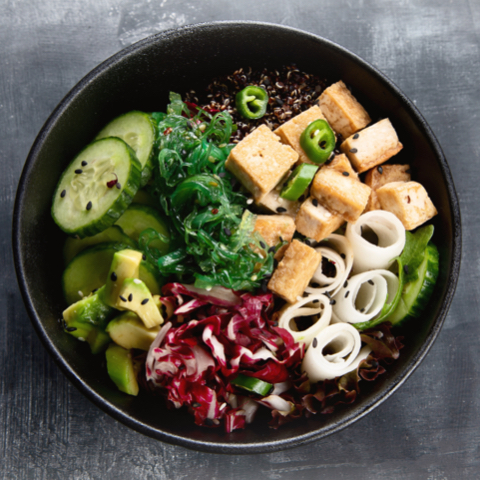 Mama Tofu at Poke Poki, Poke Bowl Restaurant in Missouri City
