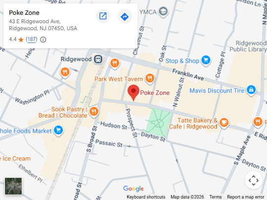 Location, 43 E Ridgewood Ave, Ridgewood, NJ 07450, United States