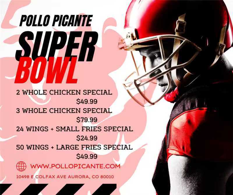 Whole chicken deals from $49.99 & wing feast bundles available!