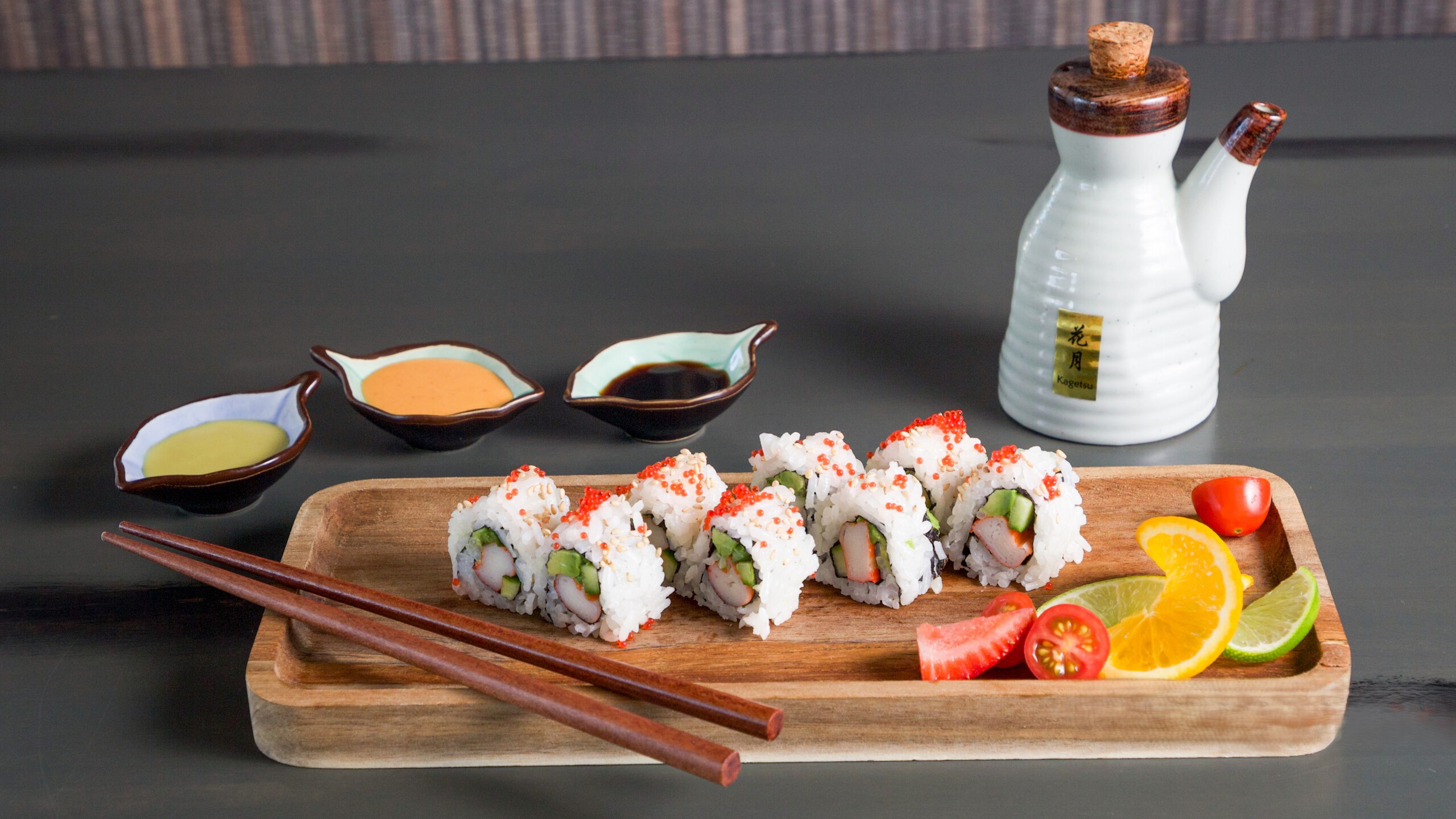 California-Roll at Pop Onigiri, a Japanese Restaurant in Bonita Springs