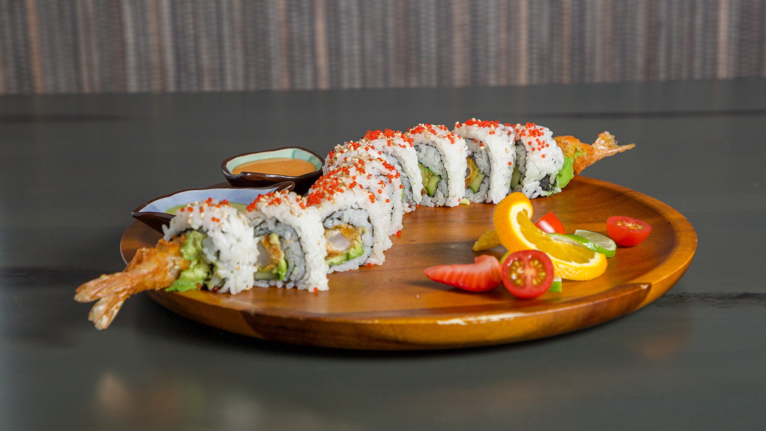 Shrimp-Tempura-Roll at Pop Onigiri, a Japanese Restaurant in Bonita Springs