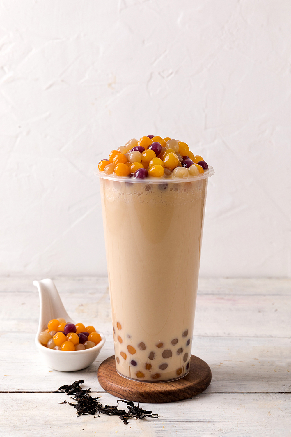 Pop-Tea-Creamery-Bubble-Tea-Shop-Oolong-milk-tea-Philadelphia Oolong milk tea at Pop Tea Creamery,a Bubble Tea Shop in Philadelphia