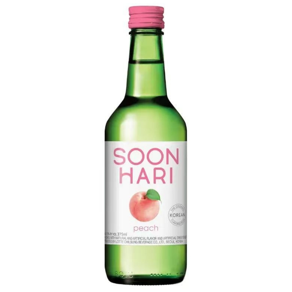 Juicy and fragrant peach soju at Qpot Hot Pot Korean BBQ, a Hot Pot Restaurant in Gillette