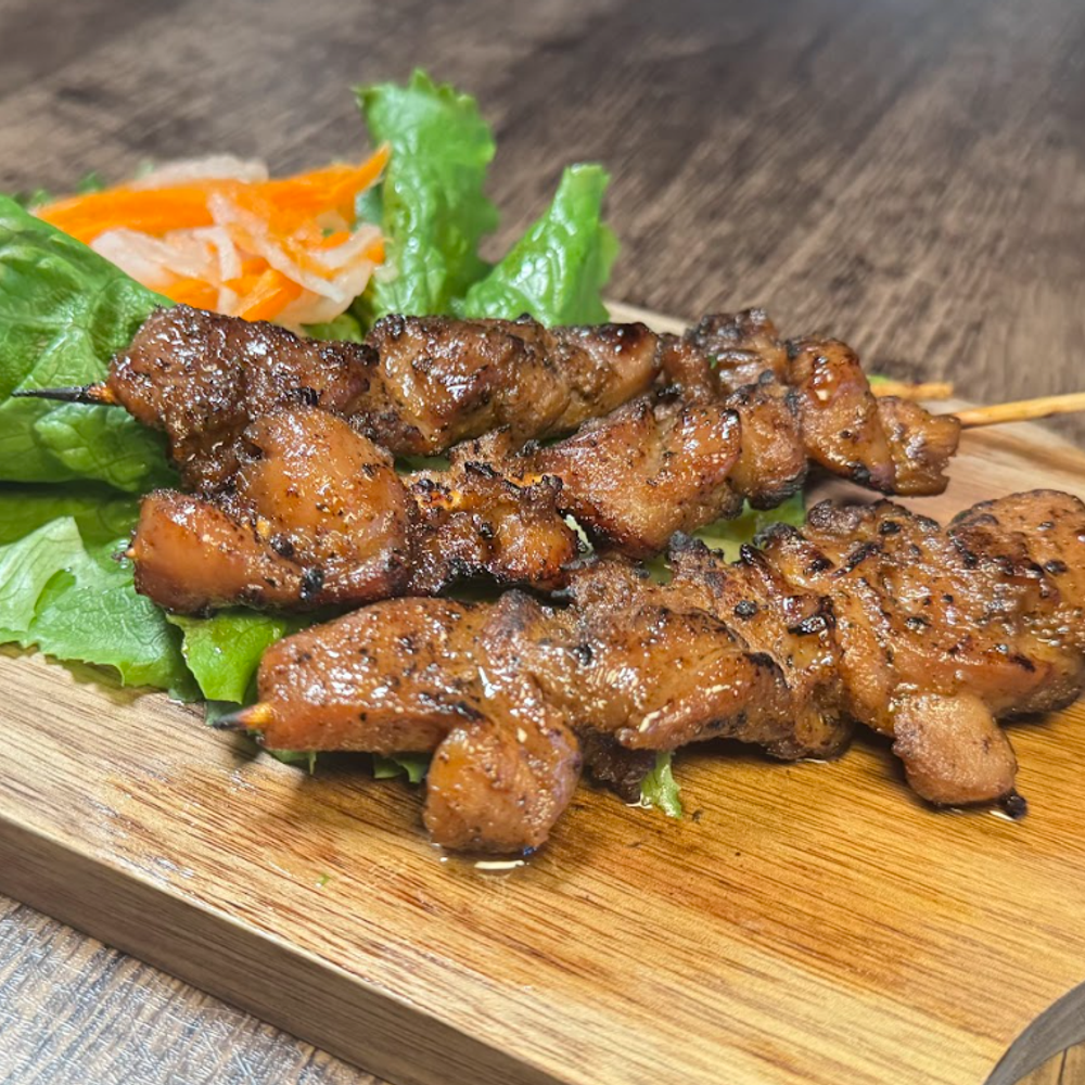Chicken Skewers at Quan Pho, Vietnamese Restaurant in Saugus