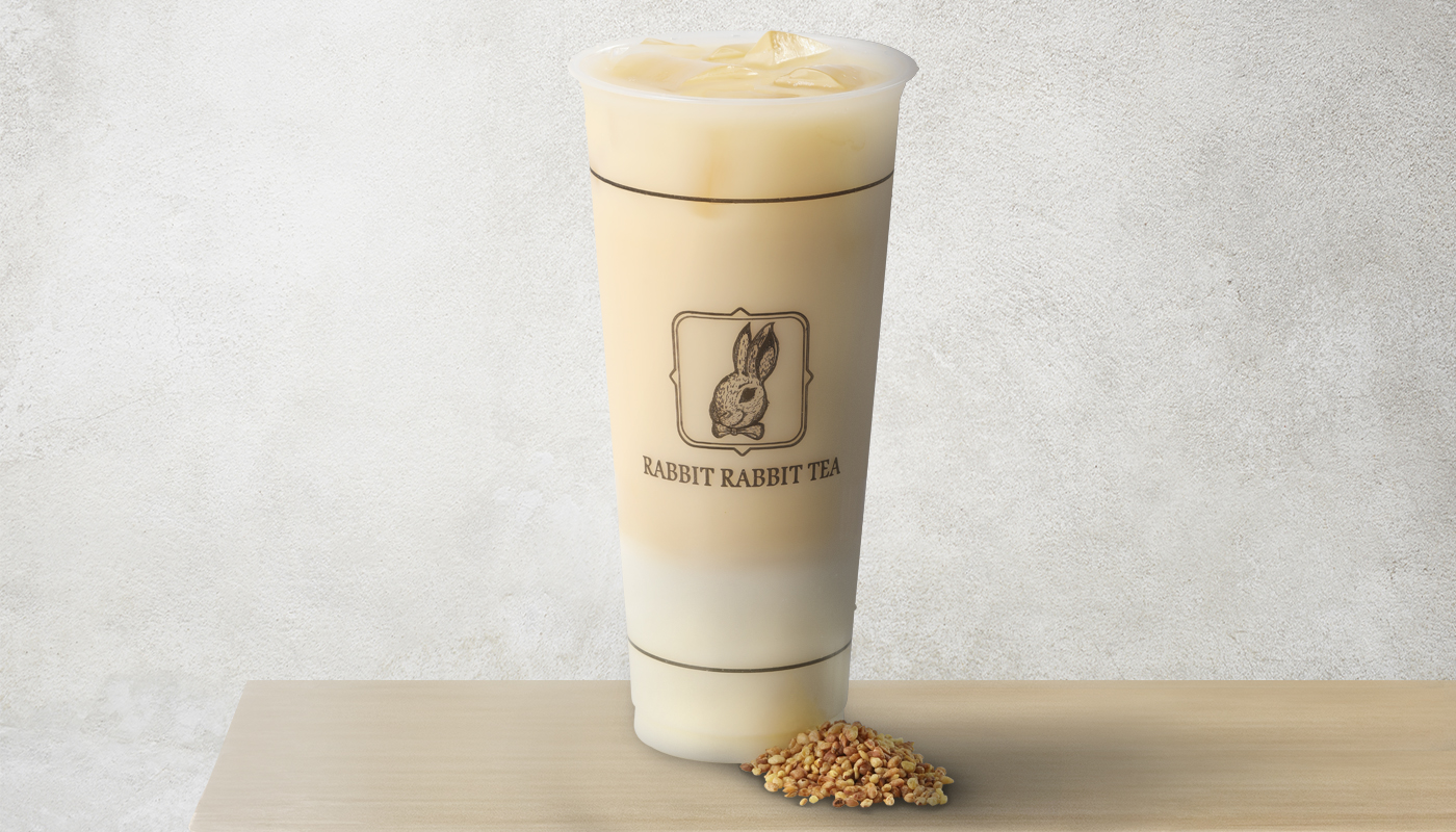 Milk tea with grains at Rabbit Rabbit Tea Seattle, a Bubble Tea Store in Seattle
