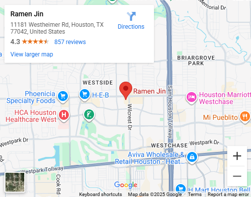Location, 11181 Westheimer Road，Houston, TX 77042