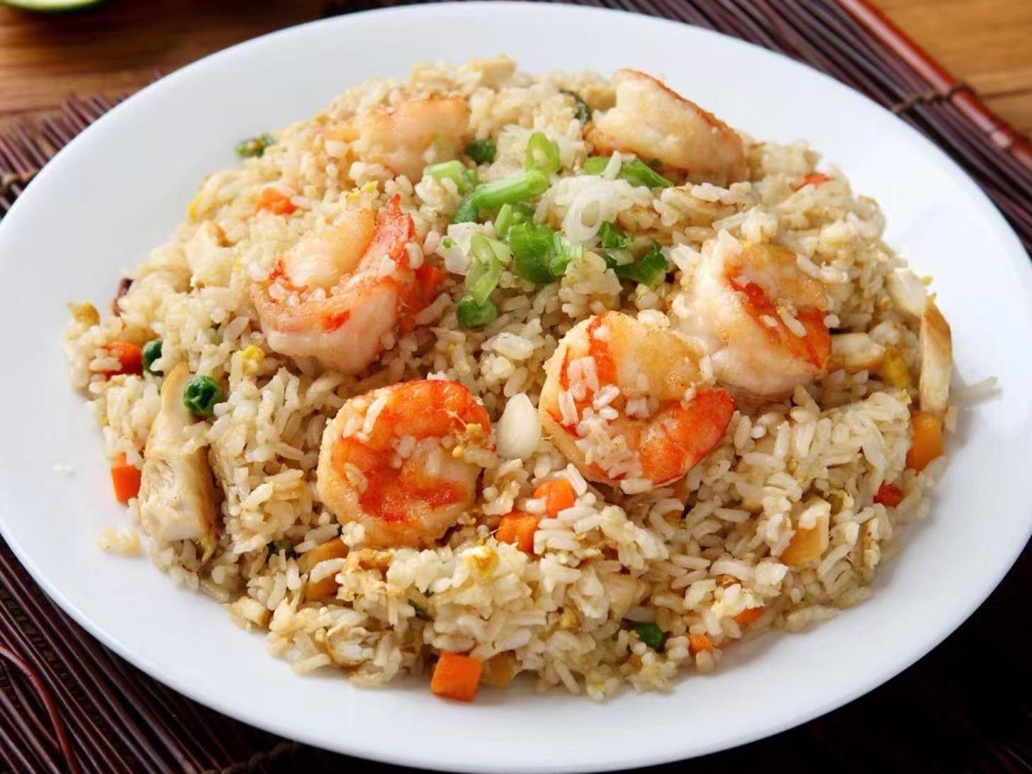 R-Burger-N-Wings-Fast-Food-restaurant-Shrimp-Fried-Rice-Bradenton Shrimp Fried Rice Flavorful fried rice with shrimp and veggies at R Burger N Wings, a Fast Food restaurant in Bradenton