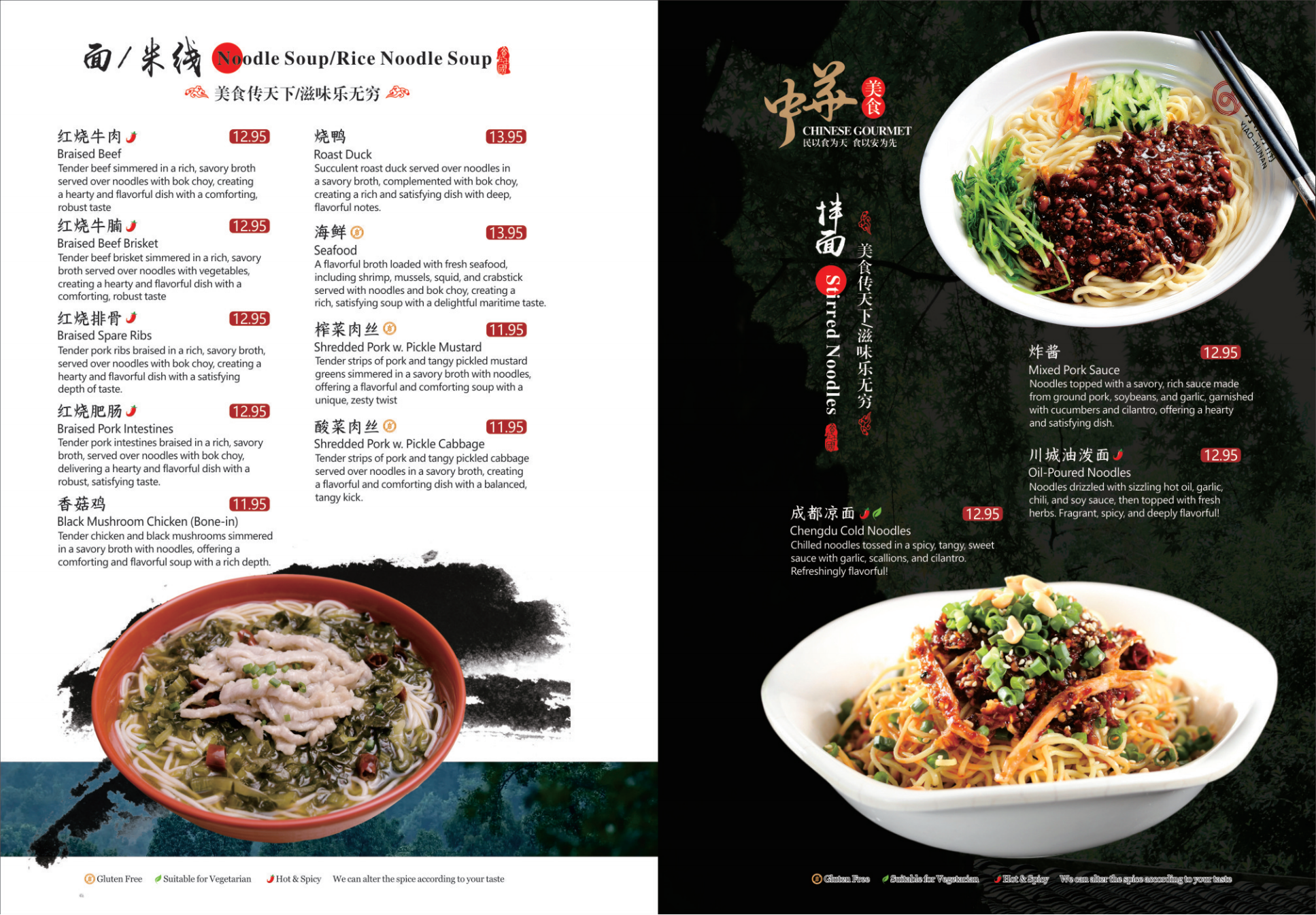 Menu Page 9