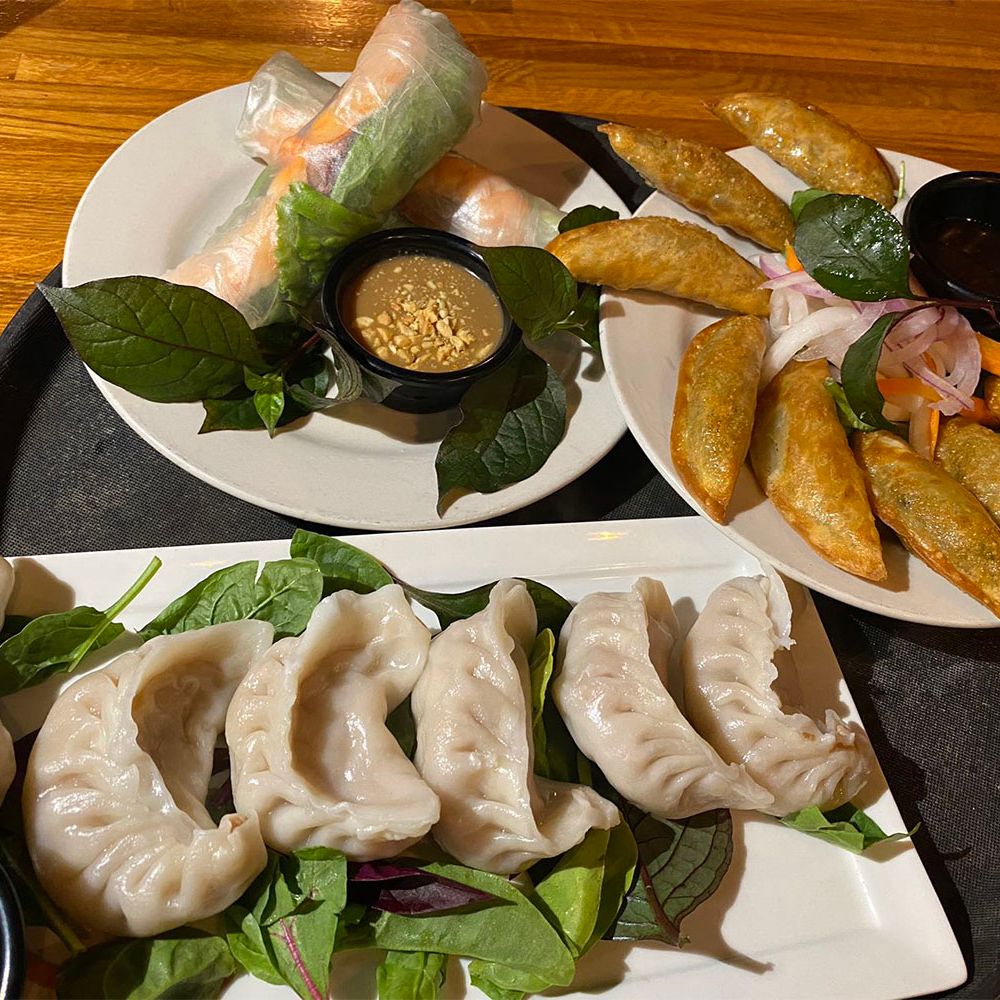 Appetizer Platter at Rice Bistro, Asian Restaurant in Port Orange