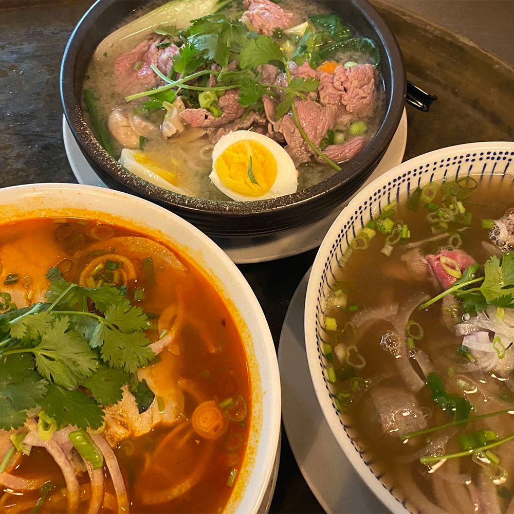 Assorted Vietnamese Noodle Soups at Rice Bistro, Asian Restaurant in Port Orange