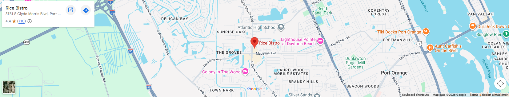 Location 3751 S Clyde Morris Blvd, Port Orange, FL 32129美国