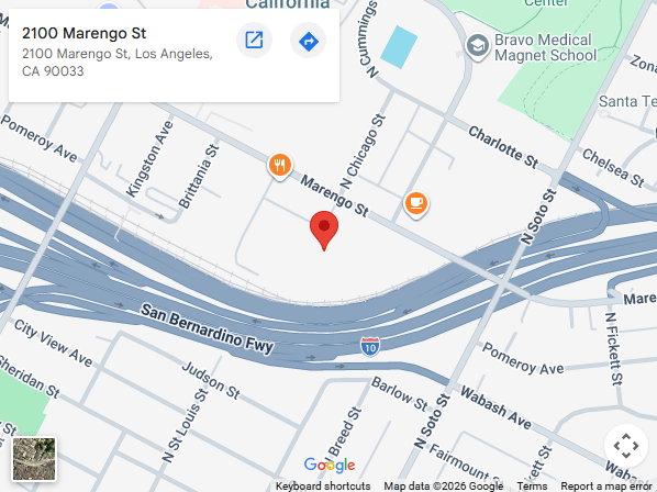 Location, 2100 Marengo St, Los Angeles, CA 90033