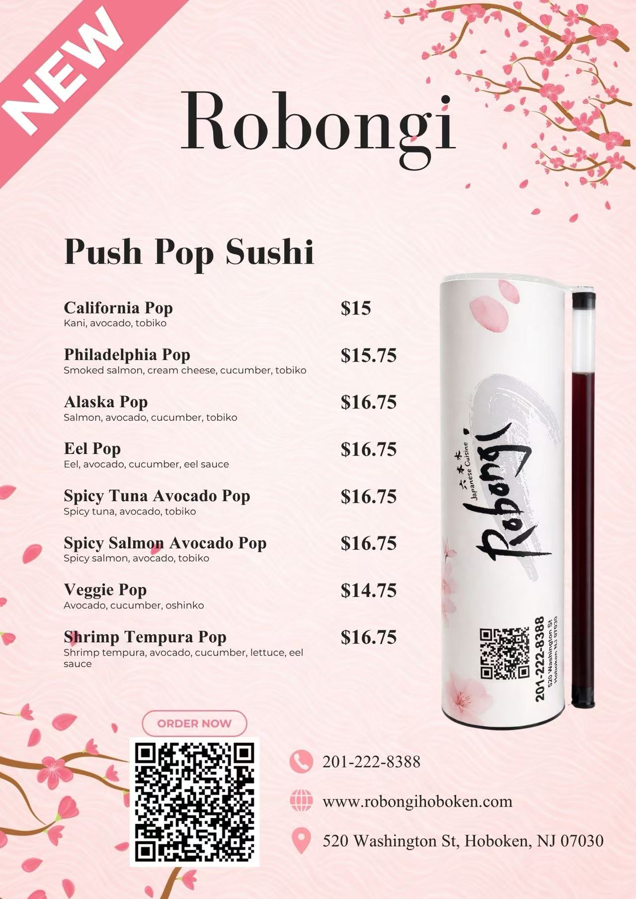 Robongi New Special: Push Pop Sushi