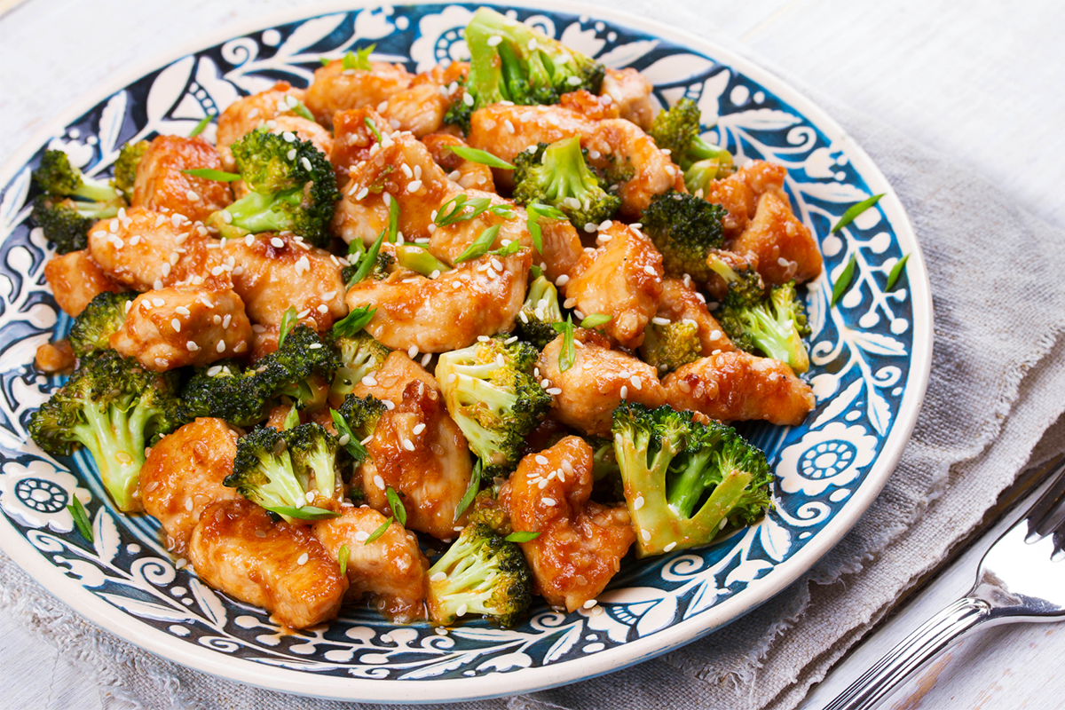 Broccoli Chicken at Rocky Mount Ace Buffet，a Chinese Buffet Restaurant in Rocky Mount