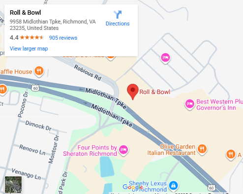 Location, 9958 Midlothian Tpke, Richmond, VA 23235, United States