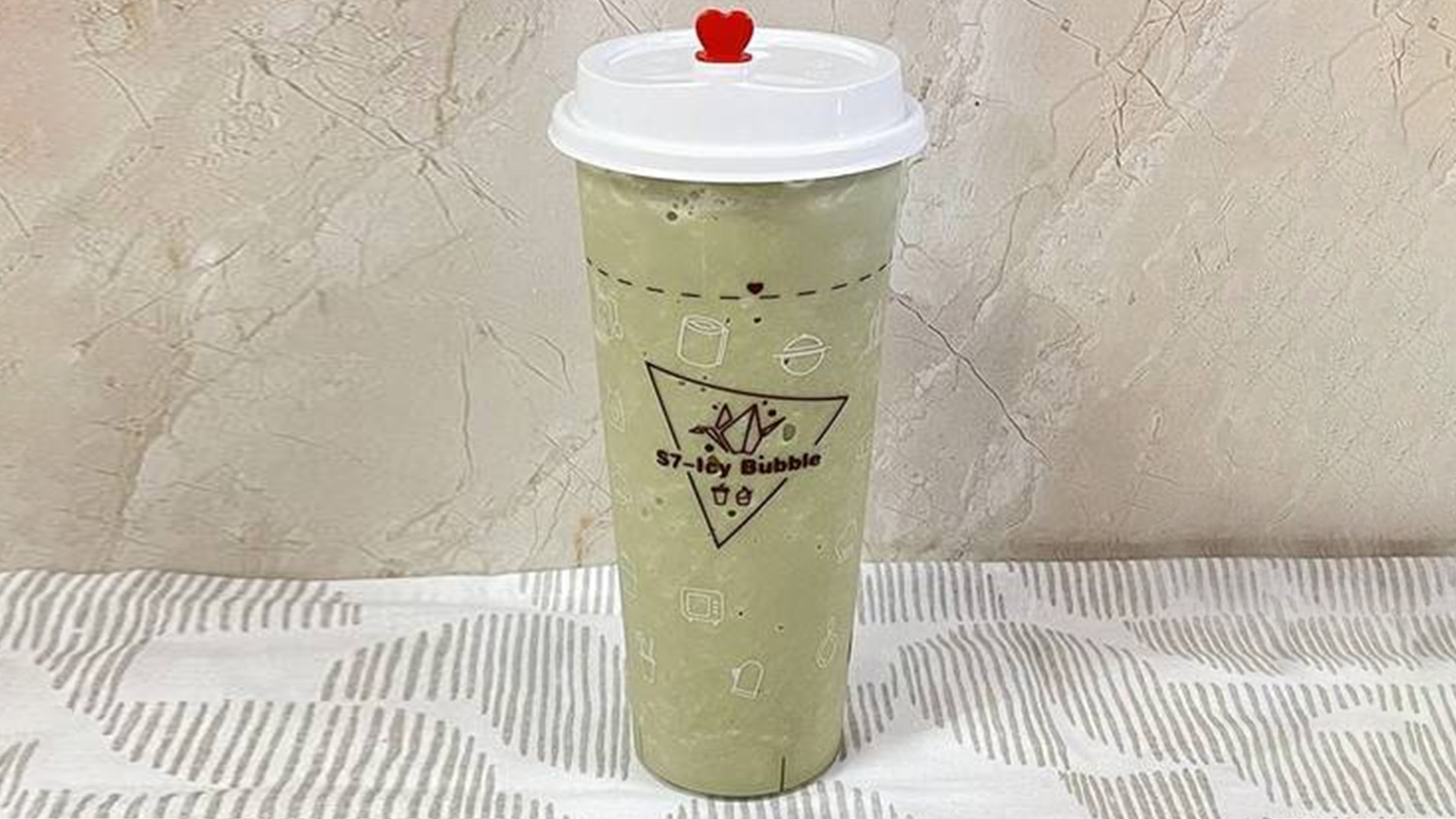 S7-Icy-Bubble-Bubble-Tea-Restaurant-Matcha-Smoothie-Waipahu Matcha Smoothie at S7 Icy Bubble Bubble Tea Restaurant in Waipahu