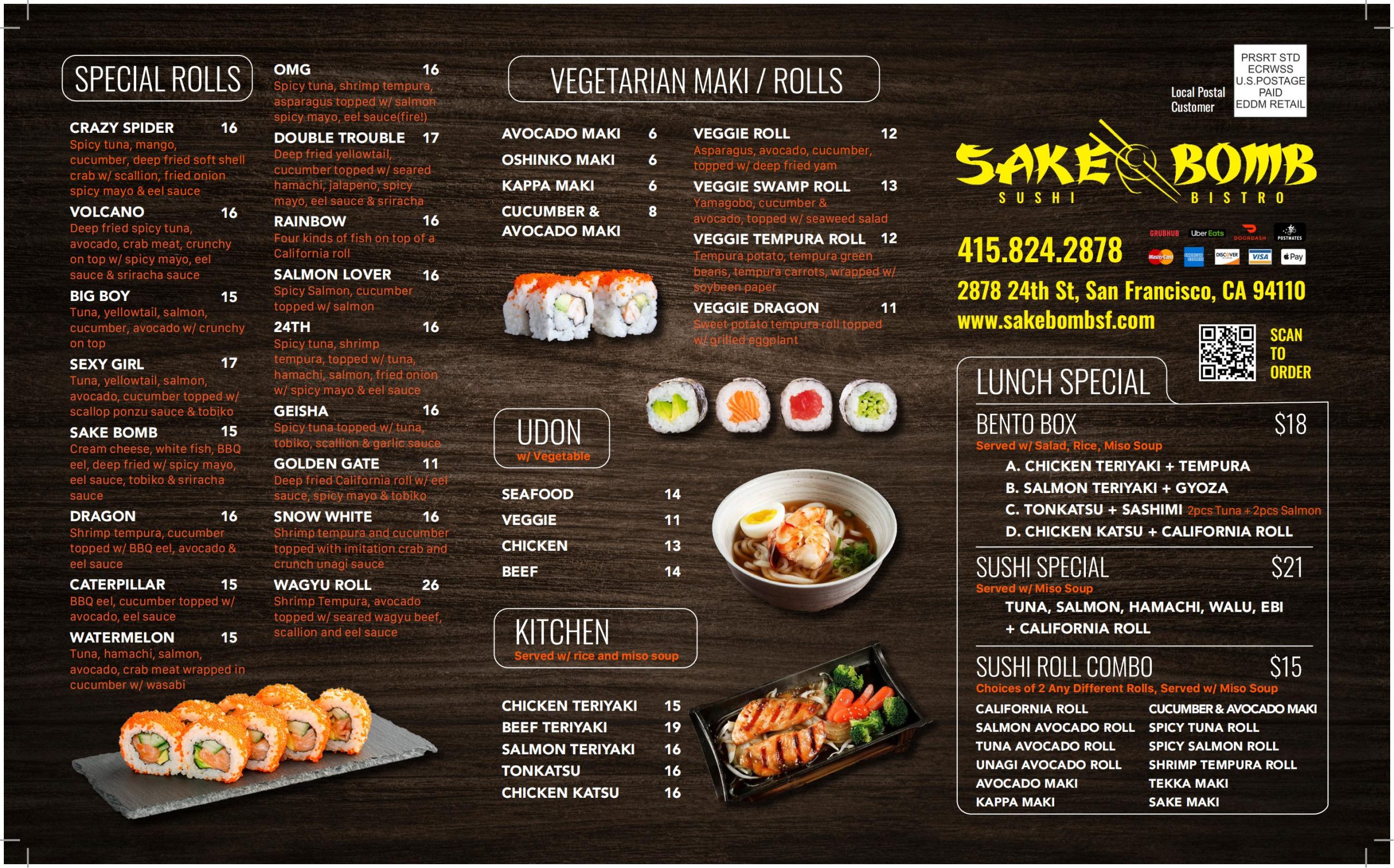 Sake Bomb Japanese Style Order丨San Francisco丨CA