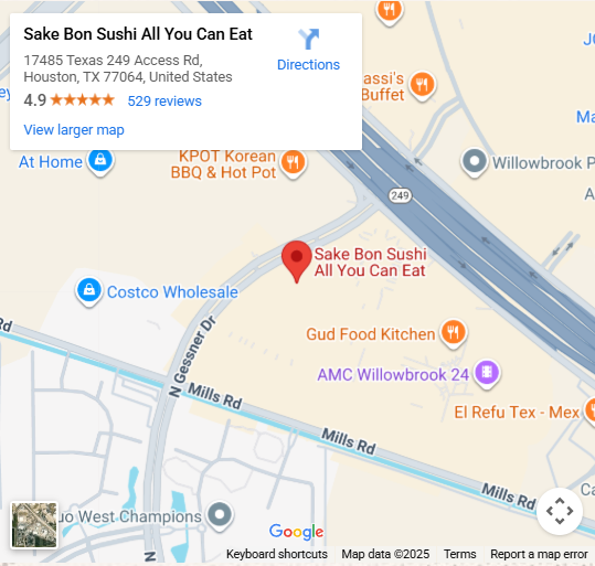 Location, 17485 Texas 249 Access Rd, Houston, TX 77064