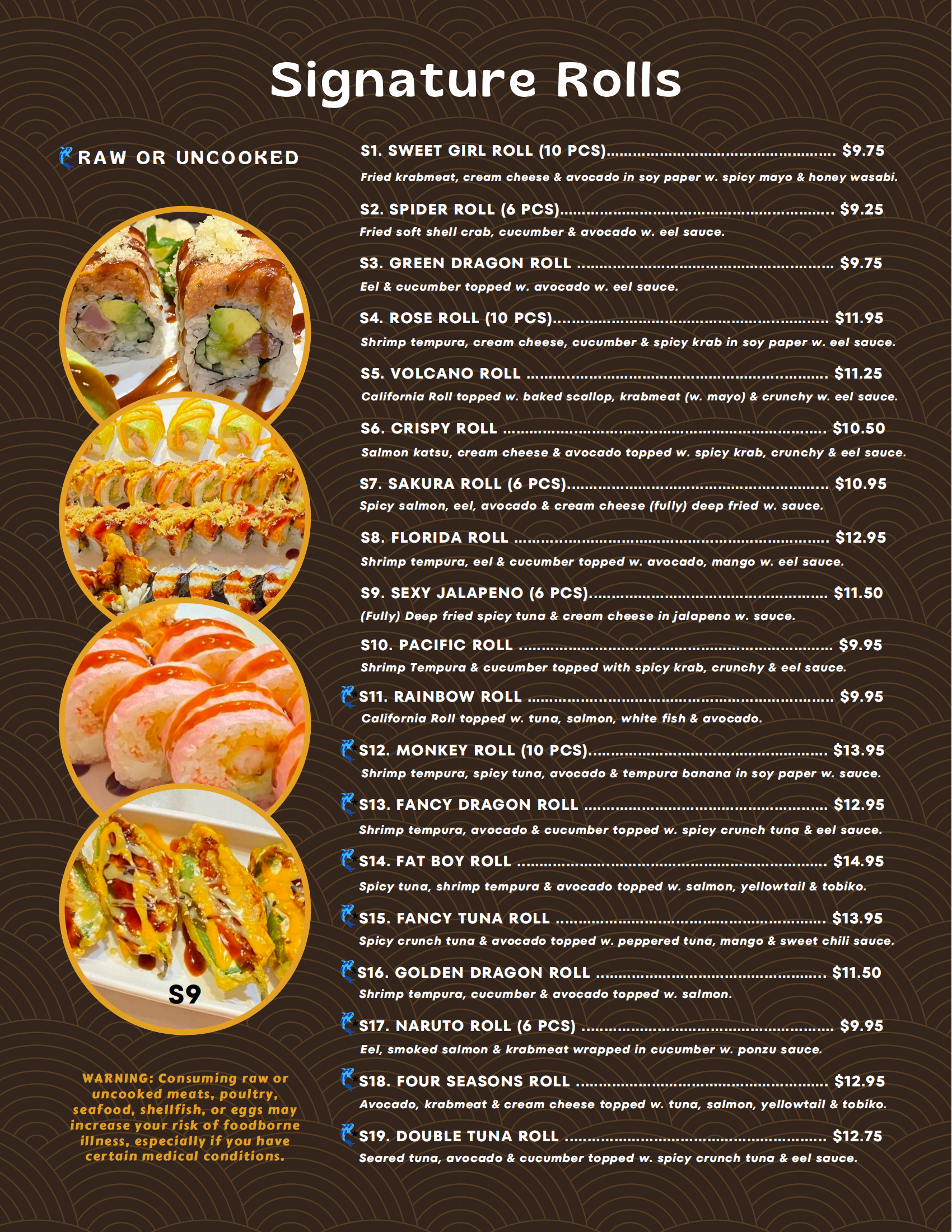 Sake Sushi Meun Page 5 Sake Sushi Meun Page 5