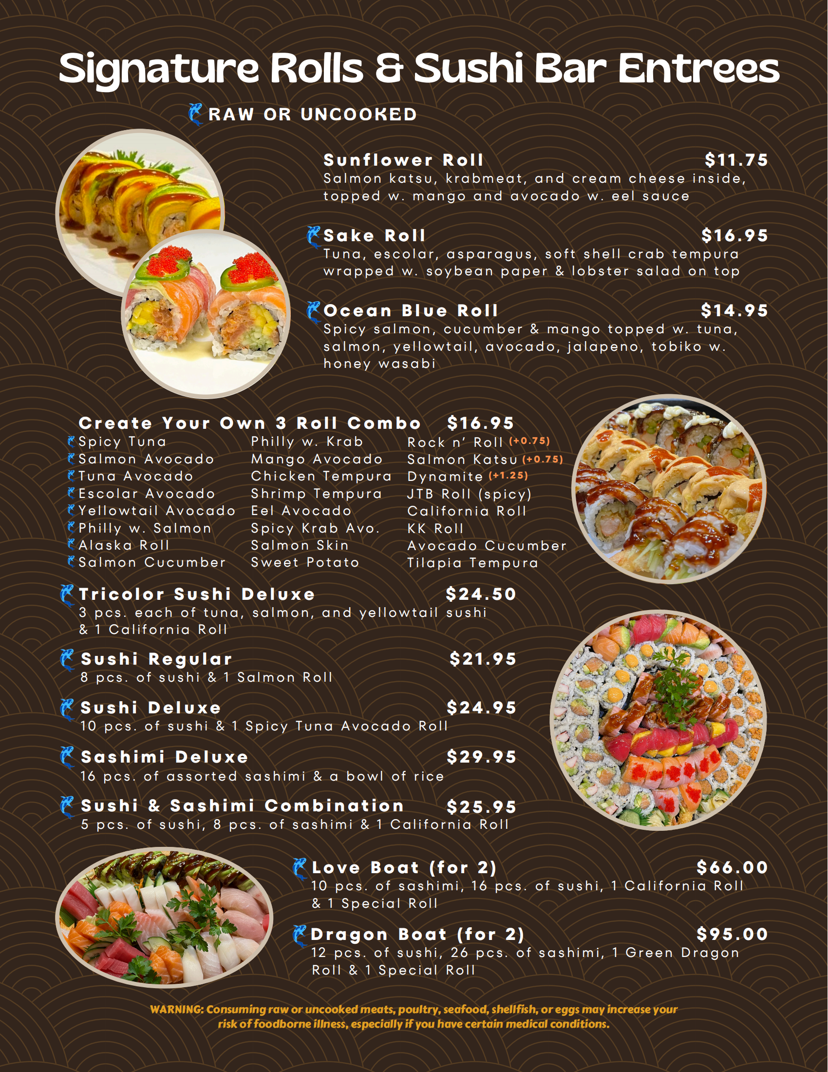 Sake Sushi Meun Page 3 Sake Sushi Meun Page 3