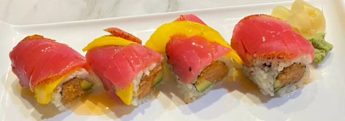 Fancy tuna from Sake Sushi, a Japanese restaurant in Jacksonville