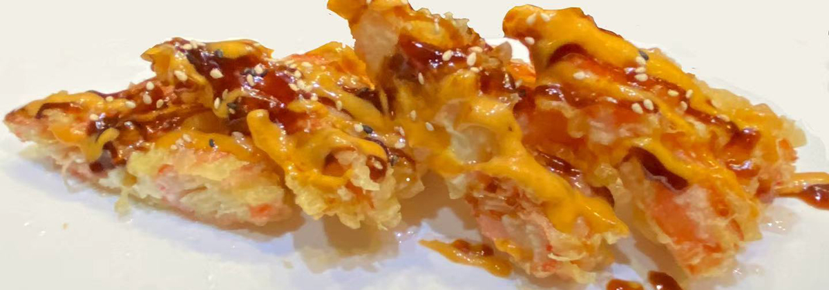 Kani Ka roll from Sake Sushi, a Japanese restaurant in Jacksonville