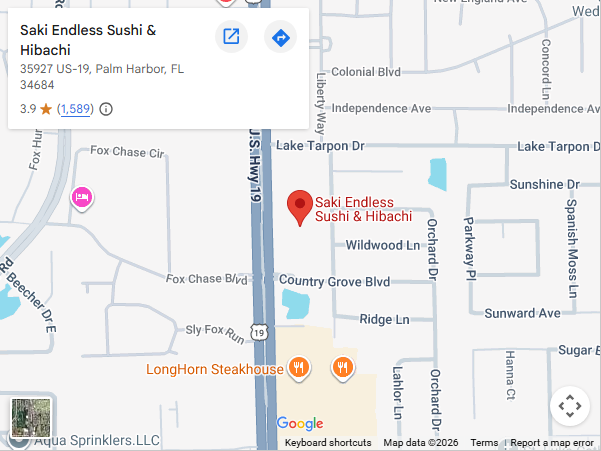 Location,35927 US-19, Palm Harbor, FL 34684