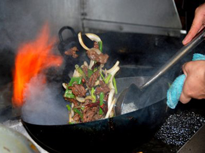 Beef, onion, dried chili, green onion, sweet sauce. Served with white rice or brown rice at Sakura Home，a Japanese Restaurant in Rochester