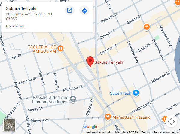 Location, 30 Central Ave, Passaic, NJ 07055 Location, 30 Central Ave, Passaic, NJ 07055