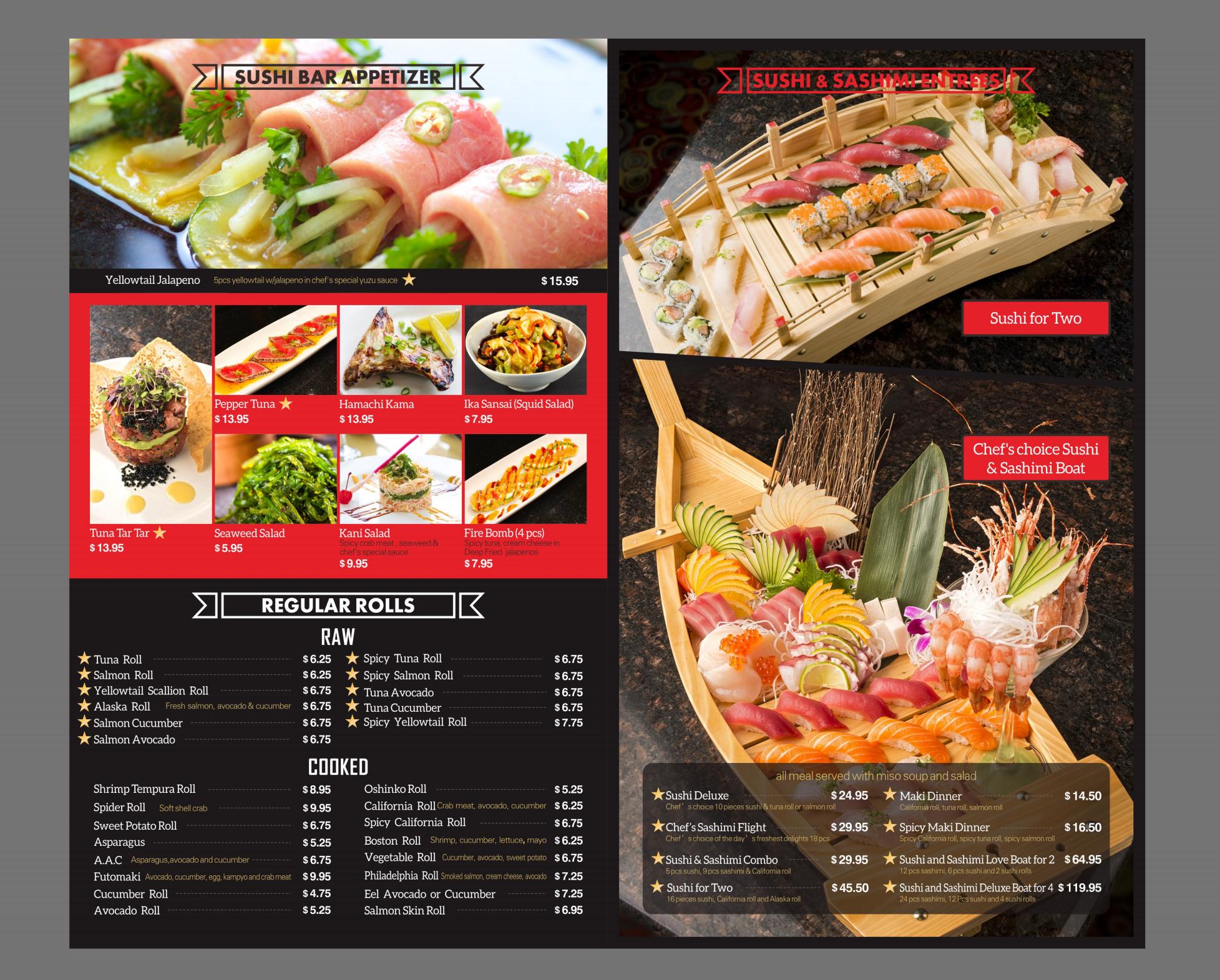 Restaurant menu 2