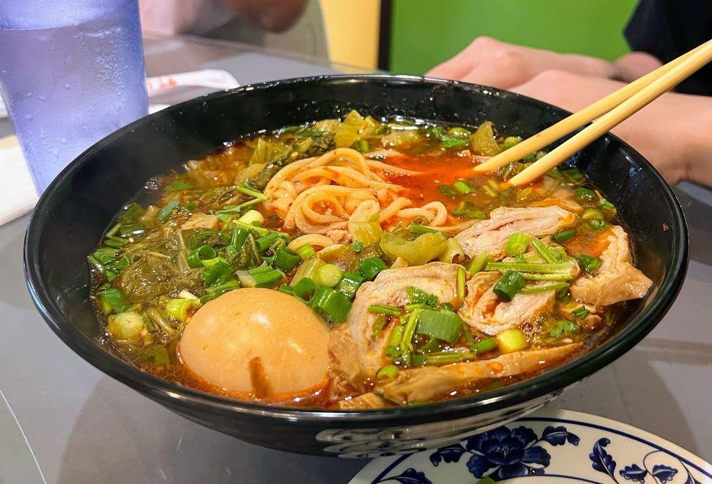Seasons-Taiwanese-Eatery-Taiwanese-Restaurant-Pork-Intestine-Noodle-Honolulu Pork Intestine Noodle at Seasons Taiwanese Eatery,a Taiwanese Restaurant in Honolulu
